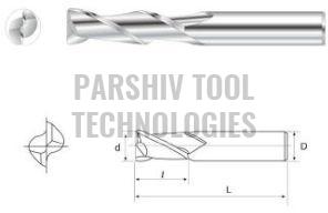 2 Flute Solid Carbide Corner Radius End Mills