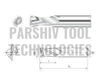 2 Flute Solid Carbide Corner Radius End Mills