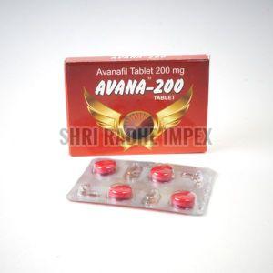 Avana 200 Mg Tablets
