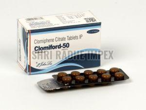Clomifene 50mg Clomiphene Citrate Tablet