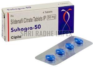 Suhagra 50 Mg Tablets