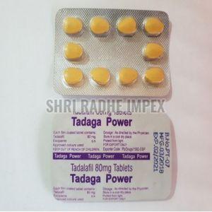 Tadaga Power 80mg Tablets