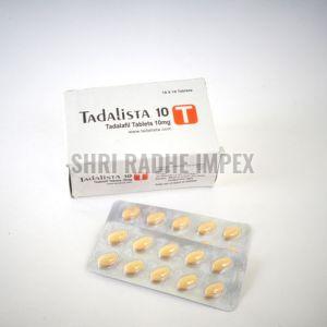 Tadalista 10 Mg Tablets