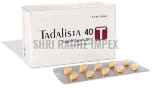 Tadalista 40 Mg Tablets