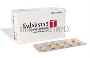 Tadalista 5 Mg Tablets