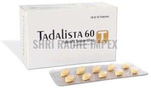 Tadalista 60 Mg Tablets