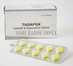 Tadapox Tadalafil And Dapoxetine Tablets