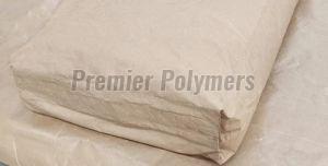 Brown Multiwall Kraft Paper Block Bottom Valve Bag, For Packaging