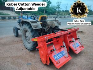 Kuber Double Row Cotton Weeder Adjustable