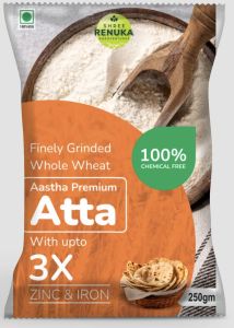 250gm Aastha Premium Wheat Flour