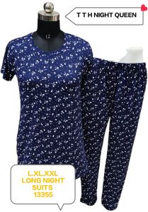 Printed Long Night Suits