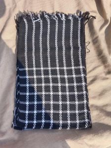Checked Pattern Woolen Mufflers
