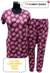 Floral Printed Night Suits