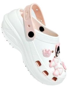 Cartoon Embellished Slip-on Clogs