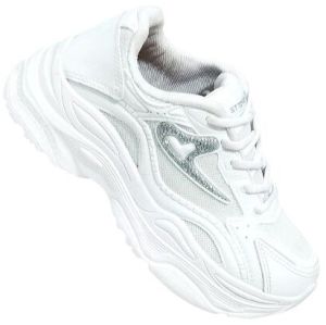 Ladies White Casual Sneaker