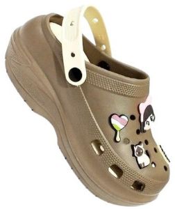 Cartoon Embellished Slip-on Clogs