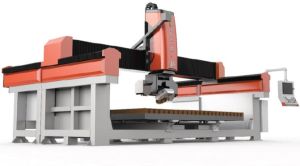 CNC 5 Axis Bridge Saw Machine