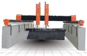 Dual Head Split Type Three Axis CNC Router Machine