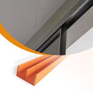 pvc double channel beading