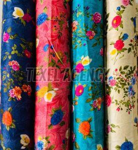 Rayon Printed Fabric