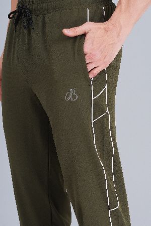 Mens Piping Track Pants