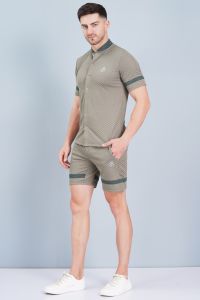 Mens Khaki Co-Ord Set