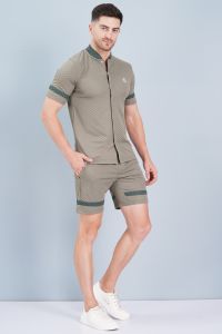 Mens Khaki Co-Ord Set