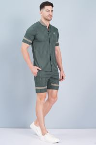Mens Olive Co-Ord Set