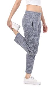 Women Jacquard Track Pants