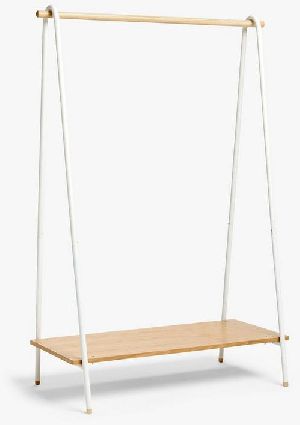 Bamboo Garment Display Rack