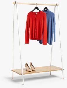 Bamboo Garment Display Rack