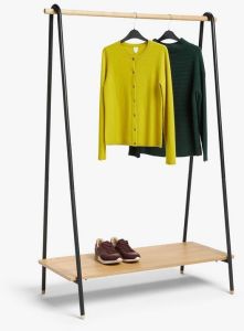 Bamboo Garment Display Rack