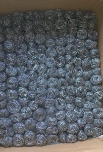 Spiral Stainless Steel Scrubber