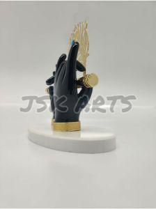 Black Krishna Divine Hand Idol