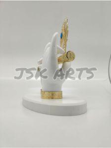 White Krishna Divine Hand Idol