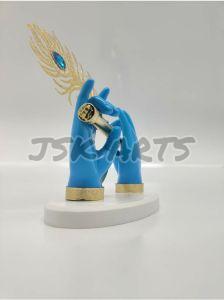 Blue Krishna Divine Hand Idol