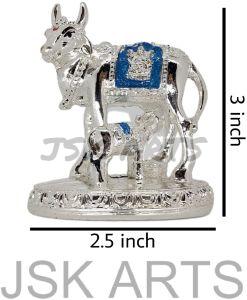 Vastu Kamdhenu Cow with Calf Idol
