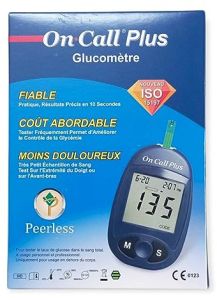 On Call Plus Glucometer with 10 Free Strips from Acon Usa
