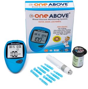 One Above Glucose Monitoring System Glucometer
