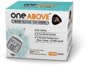 One Above 100 Glucometer Strips