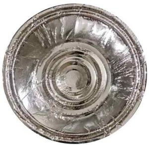 6 Inch Silver Paper Dona