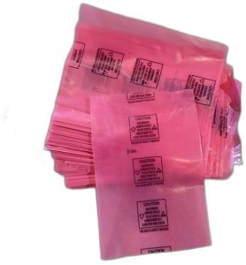 Anti Static Electronic Component Zip Bag