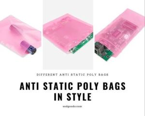 Supreme Anti Static Pink Zip Lock Shielding Bag