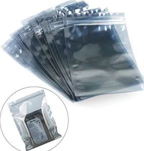 Supreme Anti Static Zip Lock Resealable Bag
