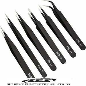 Supreme ESD Metal Tweezer