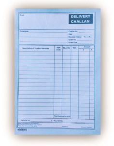 Hawamahal Delivery Challan Book