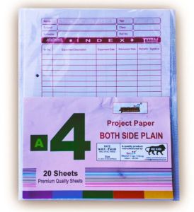 Hawamahal A4 Project Paper Sheets