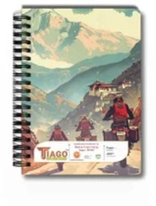 Tiago A4 Spiral Notebook