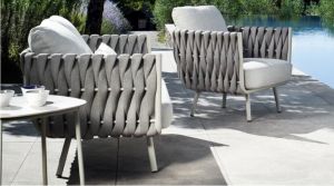 Braid Rope Chair Set