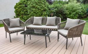 Braid Rope Outdoor Dining Set